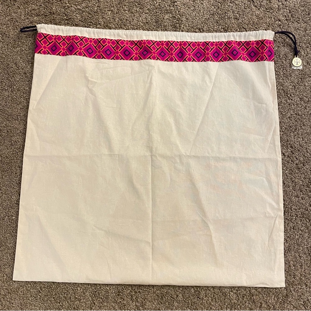 21 x 20.5" Tory burch dust bag